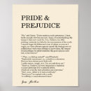 Search for jane austen quote posters Book