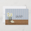 Search for daisy rsvp wedding invitations Daisies