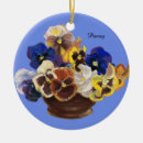 Search for pansy christmas tree decorations Blue