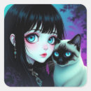 Search for siamese cat stickers Blue eyes