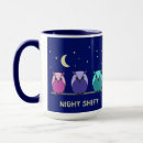 Search for night shift mugs Funny