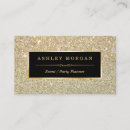 Search for sassy business cards Glitter