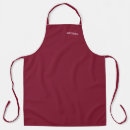 Search for red monogram aprons Chef