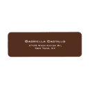 Search for computer return address labels Chic trendy stylish contemporary