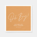 Search for oh boy napkins Typography