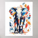 Search for colorful elephant posters Africa