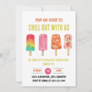 Search for popsicle birthday invitations Chill out with us