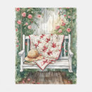 Search for cottage chic blankets Cottagecore