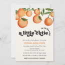 Search for cutie orange baby shower invitations Retro