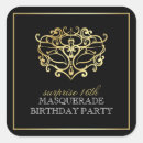 Search for masquerade mask seals stickers Birthday party