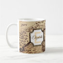 Search for antique map mugs Rustic