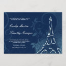 Search for blue damask wedding invitations White