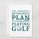 Search for golf retirement cards Retired