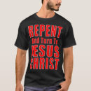 Search for evangelism tshirts Repent