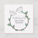 Search for bridal gown business cards Elegant