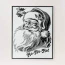 Search for black santa puzzles Vintage christmas