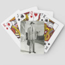 Search for suit playing cards Black and white
