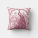 Search for peacock and pink cushions Bird