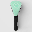 Search for mint green golf head covers Geometric