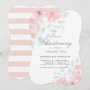 Search for rose christening invitations Girl