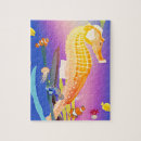 Search for aquarium puzzles Colourful