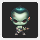 Search for green alien stickers Extraterrestrial