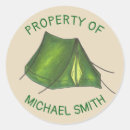 Search for camping is in tents stickers Hiking