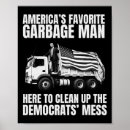 Search for garbage truck posters Maga