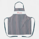 Search for pink stripes aprons Blue