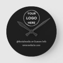 Search for business logo clocks Promotional