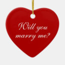 Search for marriage proposal christmas tree decorations Will you marry me