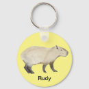 Search for capybara key rings Watercolor