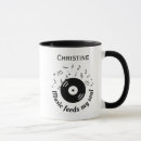 Search for music note design mugs Black and white