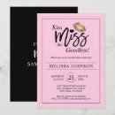 Search for kiss the miss goodbye invitations Modern
