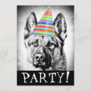 Search for german stamps invitations German shepherd dog