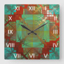Search for aqua clocks Squares