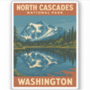 Search for cascades stickers Pacific northwest