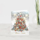 Search for glittery christmas cards Tree