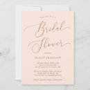 Search for blush pink bridal shower invitations Dusty rose