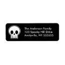 Search for skulls return address labels Skeleton