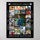 Search for collage graduation posters Black and white