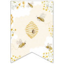 Search for honey bee bunting flags 1st birthday