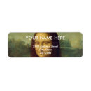 Search for renaissance return address labels Da vinci