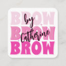 Search for brow business cards Retro