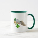 Search for shamrock clover mugs Leprechaun