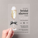Search for clear bridal shower invitations Acrylic