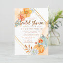 Search for watercolor pumpkin invitations Bohemian