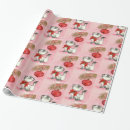 Search for kitten christmas wrapping paper Vintage