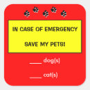 Search for pet emergency stickers Rescue