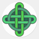 Search for green celtic knot stickers Ireland